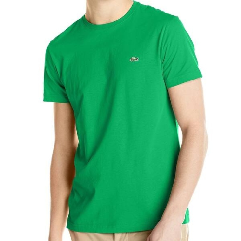 Lacoste Green Short Sleeve Pima Cotton T-Shirt